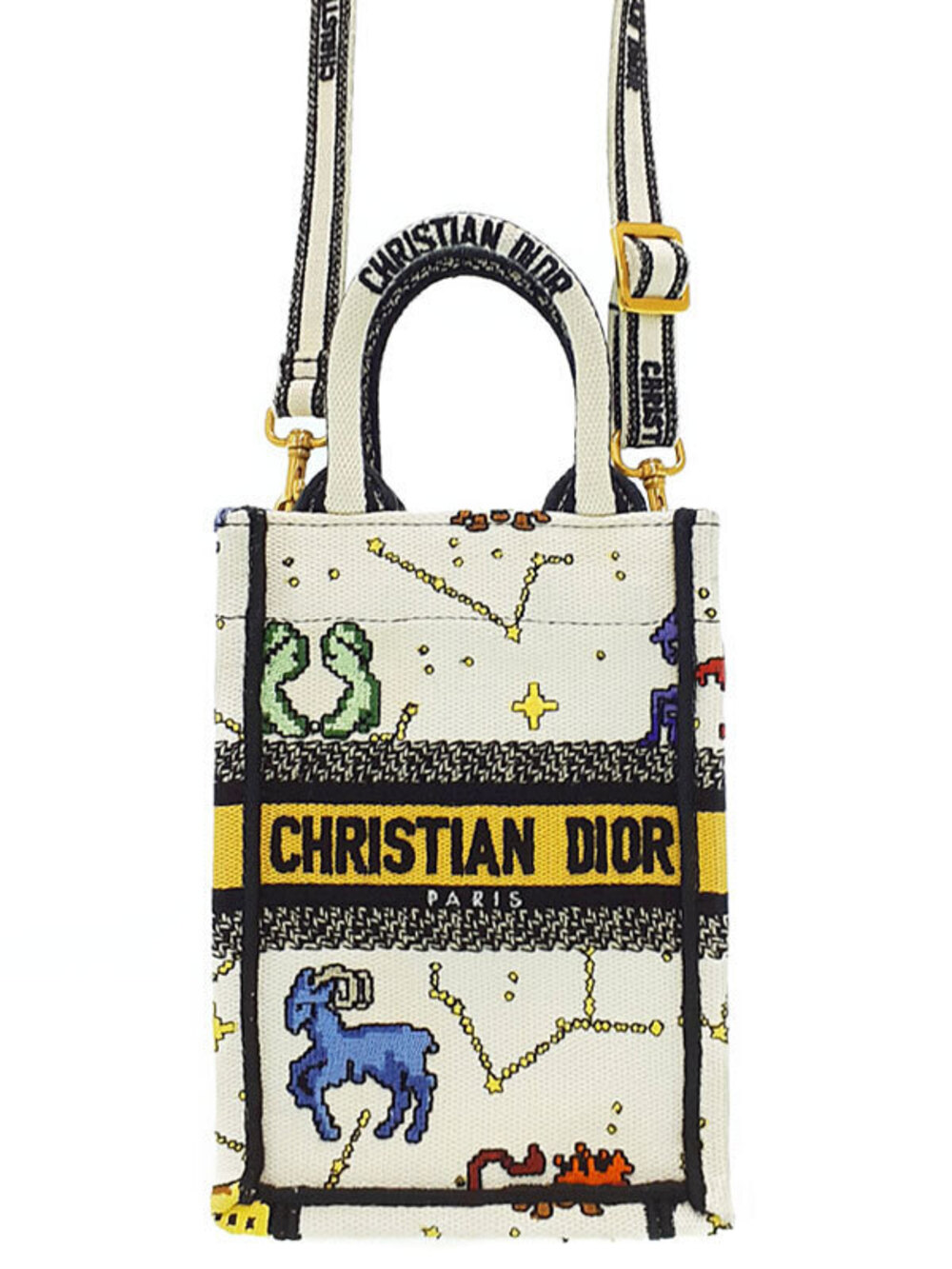 Christian Dior Lucky Book Tote Phone Bag